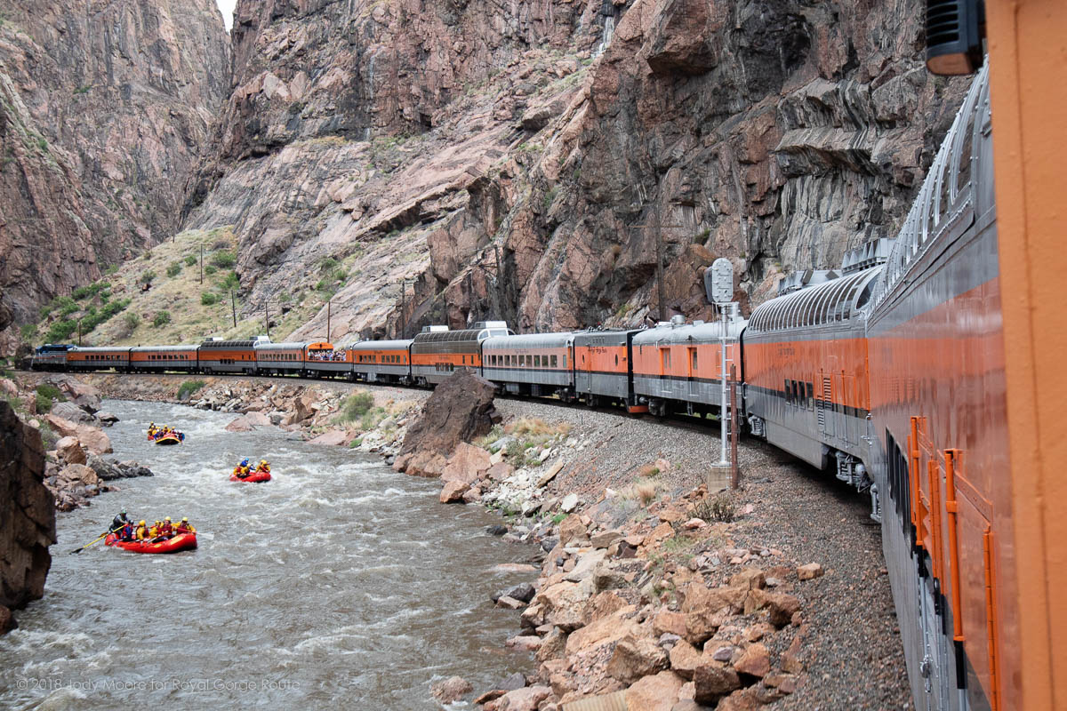 Ride with the Engineer aboard the Royal Gorge Route