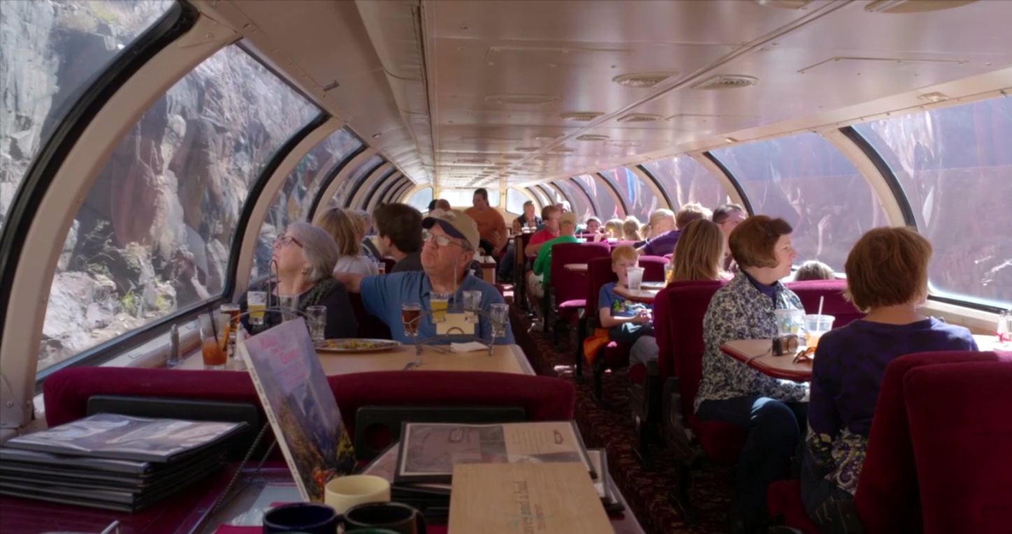 Ride and Dine aboard Vista Dome for the most spectacular views
