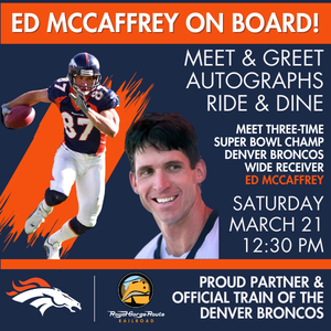 The Denver Broncos x Royal Gorge Route Railroad: A Partnership a Mile High and a Thousand Feet Deep