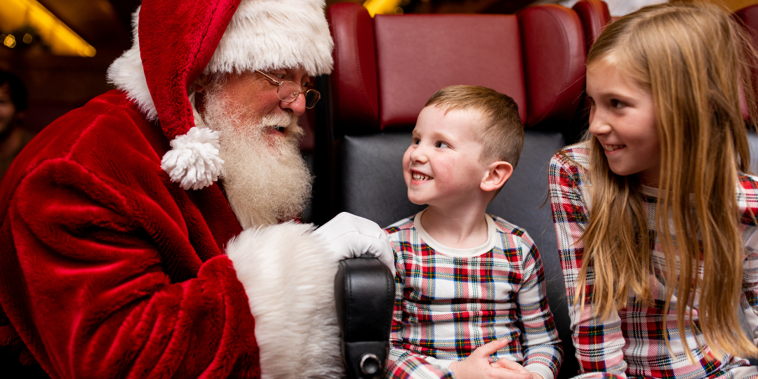 All Aboard the Santa Express Train, Colorado's favorite Christmas Train!